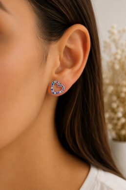 ARETES CORAZÓN MICRO ZIRCÓN