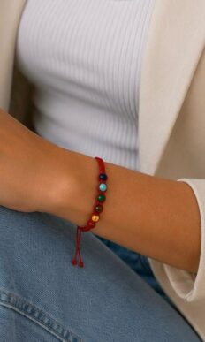 PULSERA 7 CHAKRAS PIEDRAS NATURALES