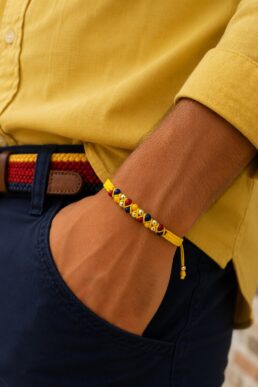 PULSERAS COLOMBIA TRICOLOR