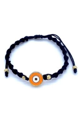 PULSERA TEJIDA OJO TURCO PORCELANIZADO