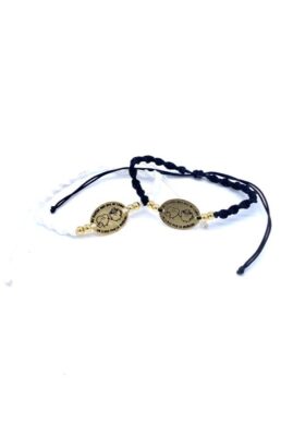 PULSERA DÚO TÚ Y YO TEJIDA