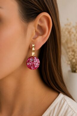 ARETES NÁCAR RESINA