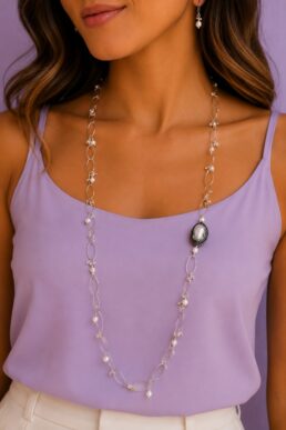 COLLAR PLATA MARQUESITA