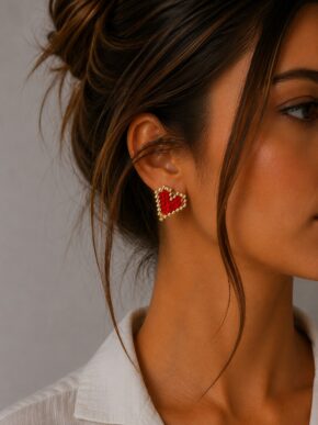 ARETES CORAZÓN MIYUKI