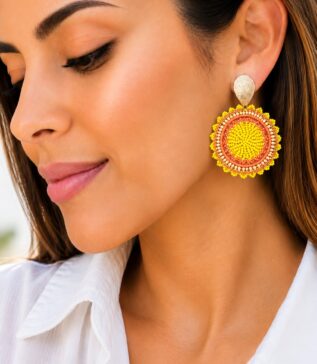 MAXI ARETES AMARILLOS