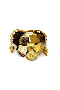 PULSERA OJO TIGRE BRONCE ORO