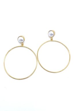 ARETE ARO PERLA BRONCE ORO
