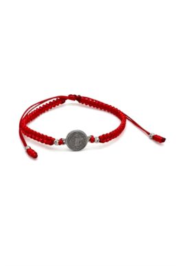 PULSERA SAN BENITO 1CM ACERO