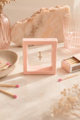 DIJE CRUZ ORO LAMINADO 18K