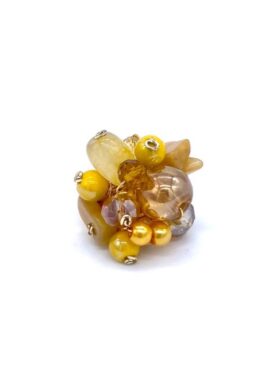 ANILLO ALAMBRISMO BRONCE ORO AMARILLO