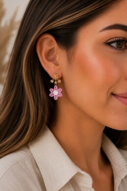 ARETES FLOR GOLDFIELD