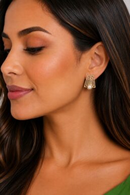 ARETES PERLA LABERINTO