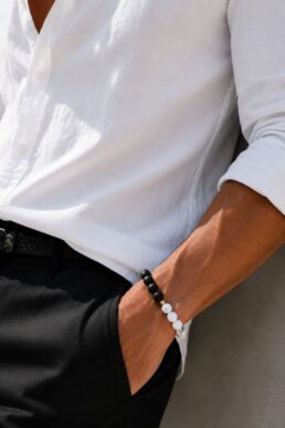 PULSERA HOWLITA ORO LAMINADO 18K